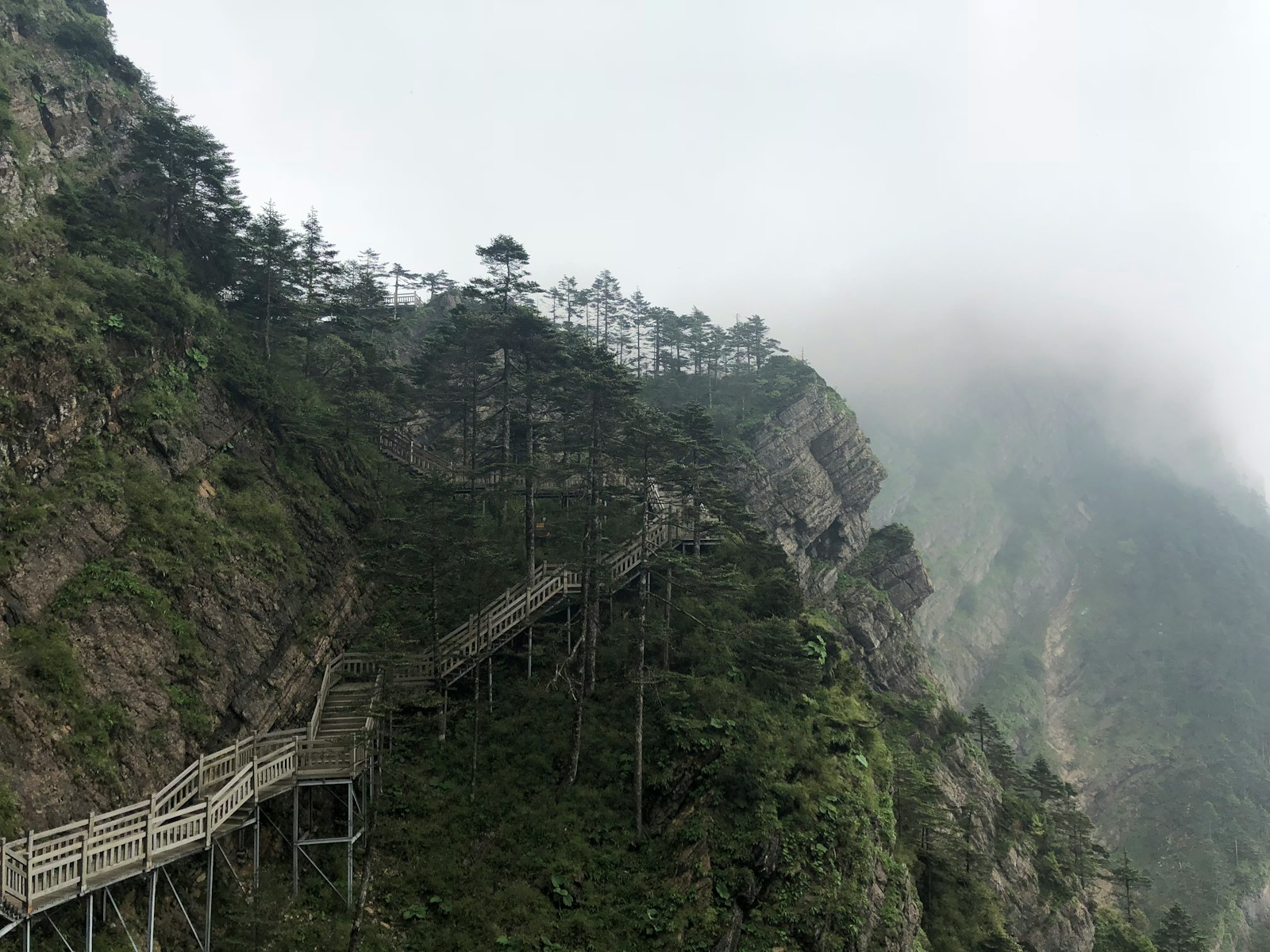 Mount Hua’s Chang Kong Cliff Road, China