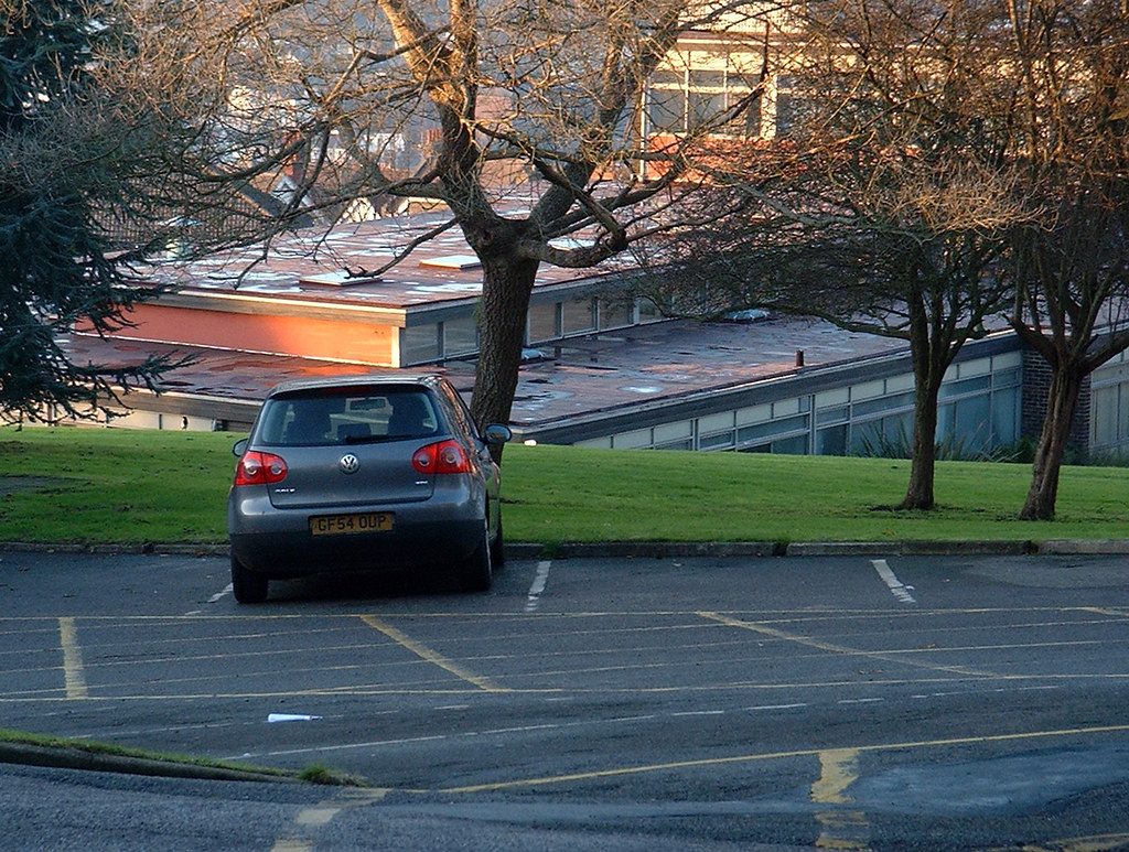 Sloped Car Parking