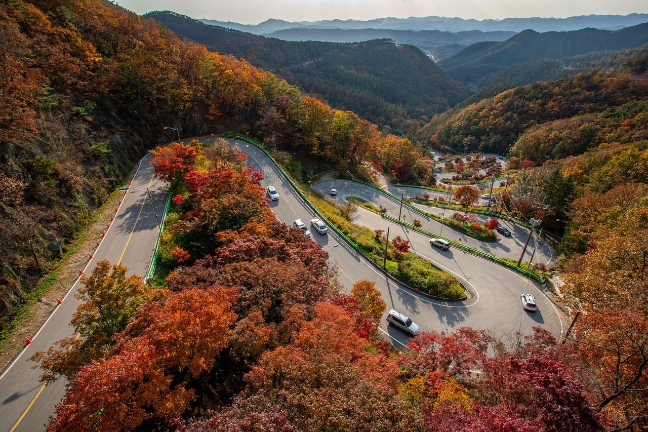 Scenic Pullouts Along Highways