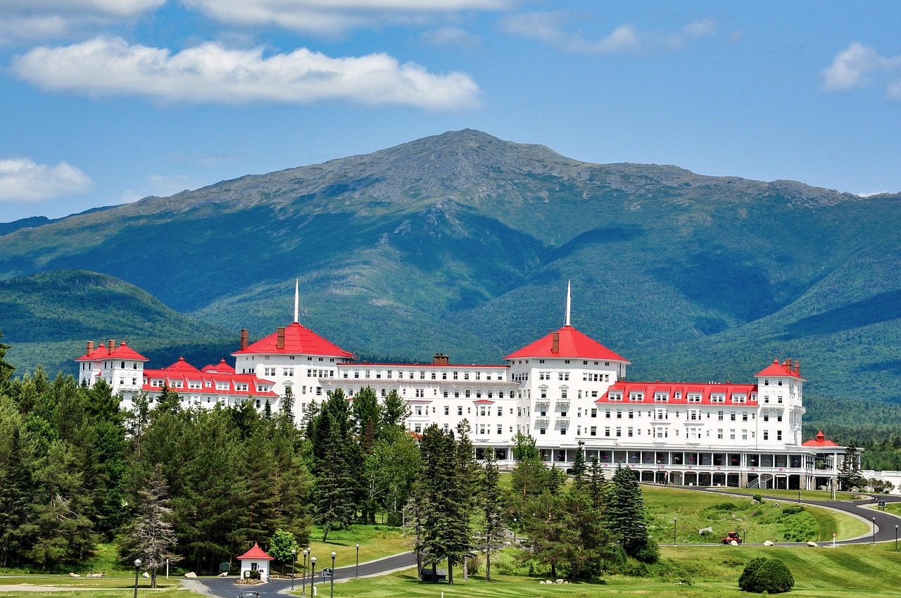 omni mount washington resort, nature, hotel, architecture, new hampshire, retreat, mountain, vacation, holiday