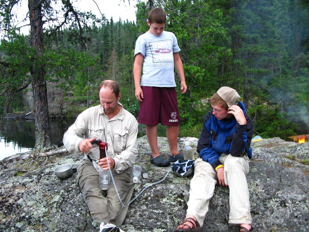 Purifying Water in Wilderness