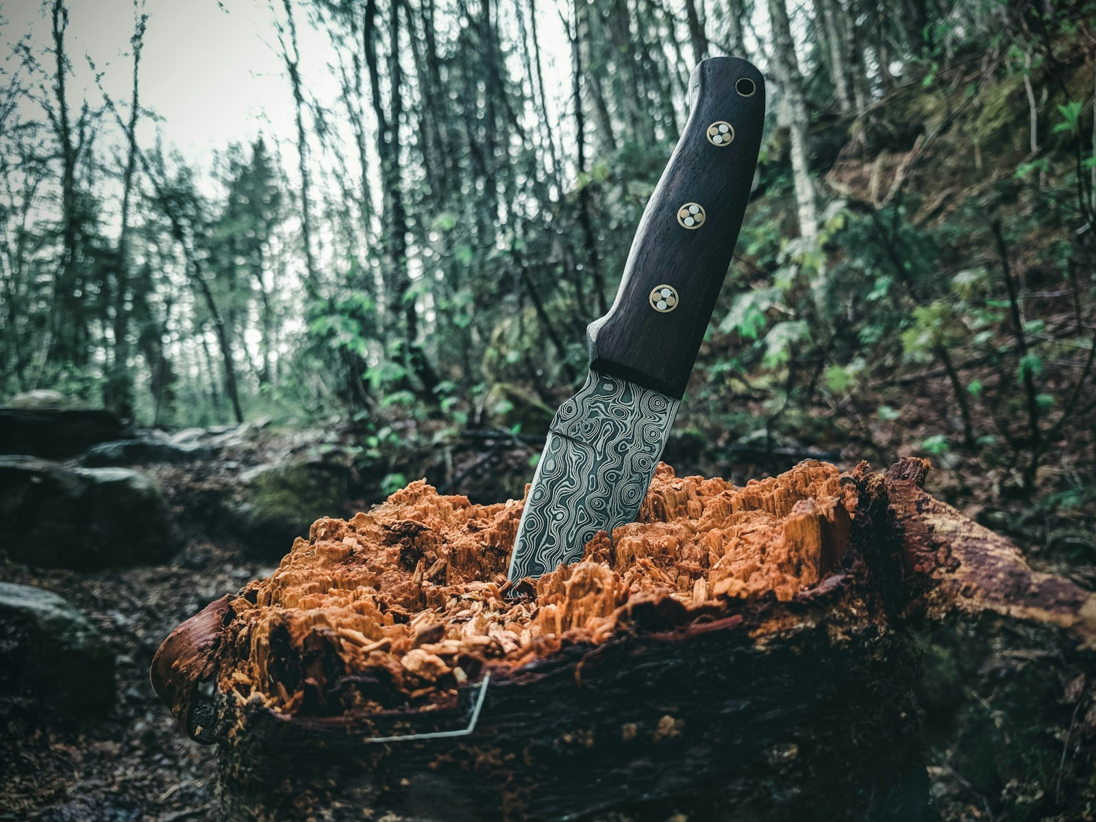High-Quality Bushcraft Knife