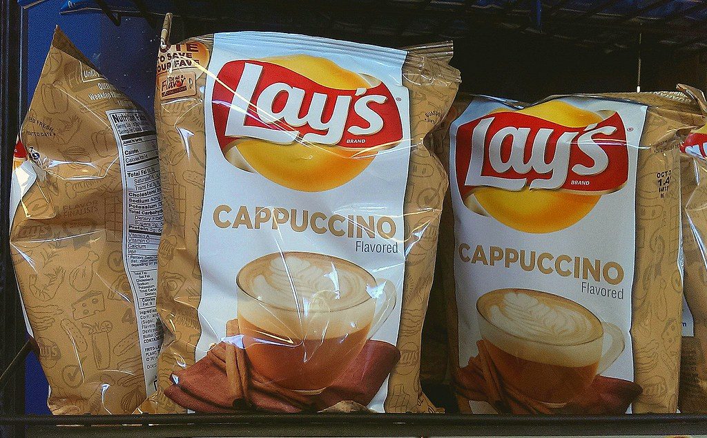 cappochip-o flavor Lays Packet
