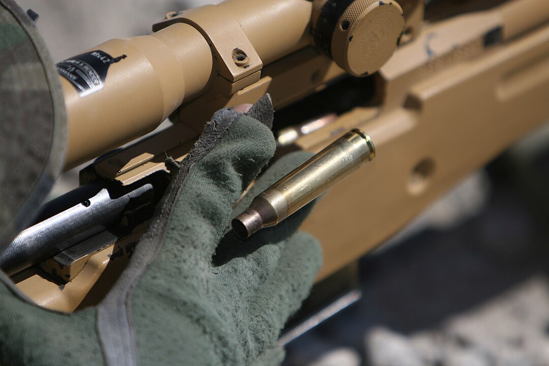 .338 Lapua sniper rifle