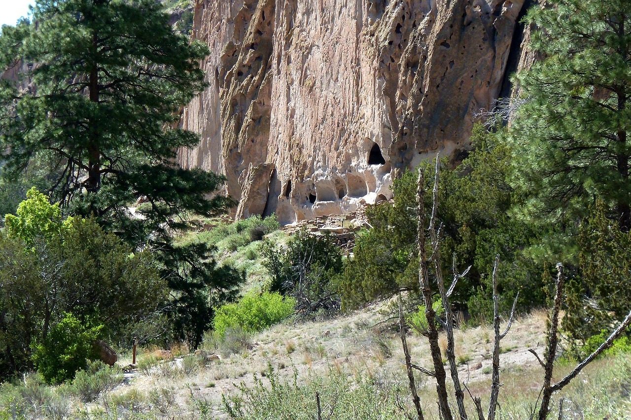 Gila Cliff Dwellings in New Mexico