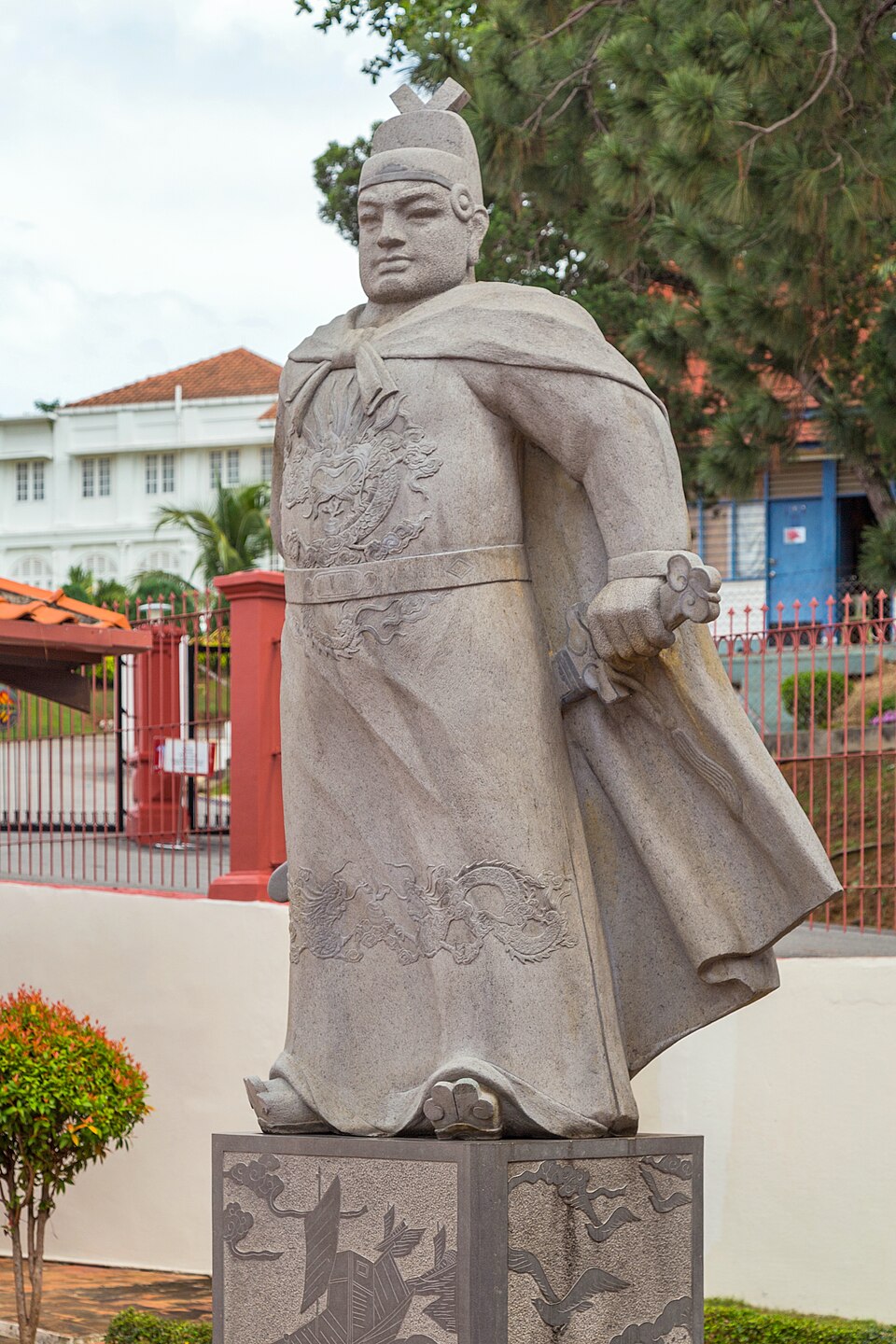 Monument of Admiral Zheng He. Malacca City, Malacca, Malaysia.