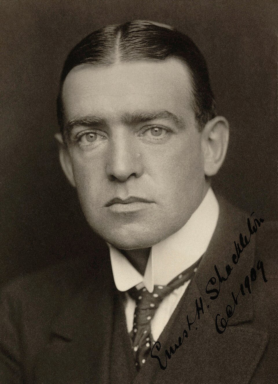 Portrait of Sir Ernest H. Shackleton