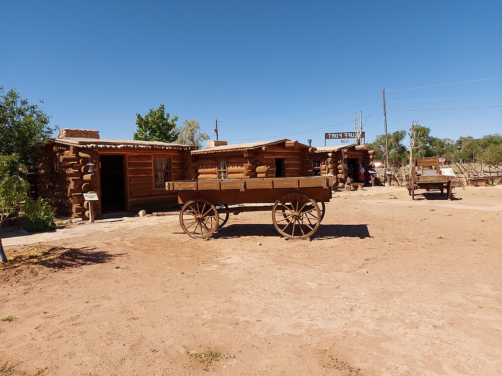 A chariot in Bluf Fort