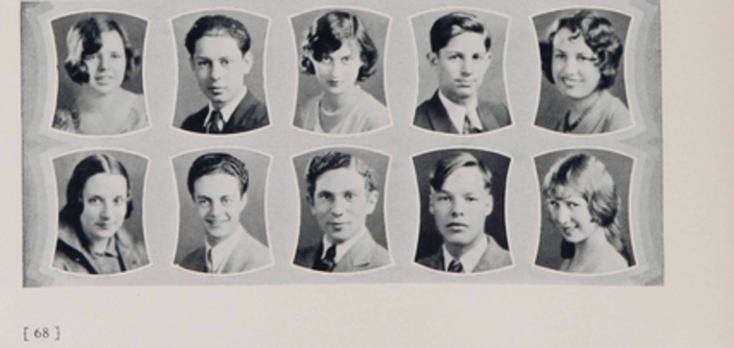 Everett Ruess Class Photo