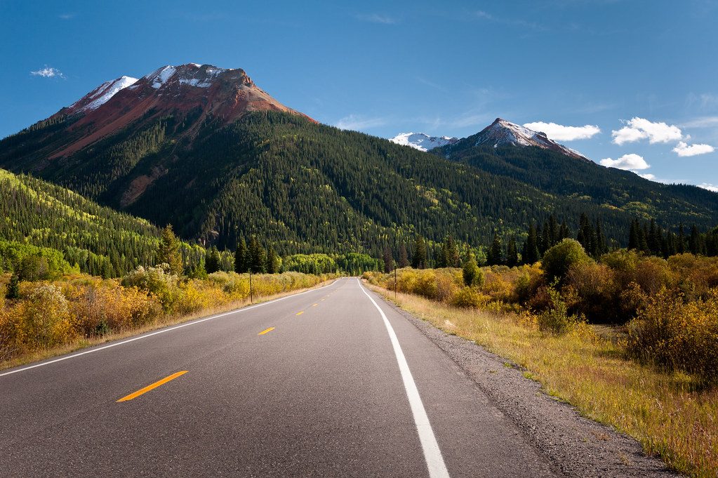 Ouray in Colorado Mountain