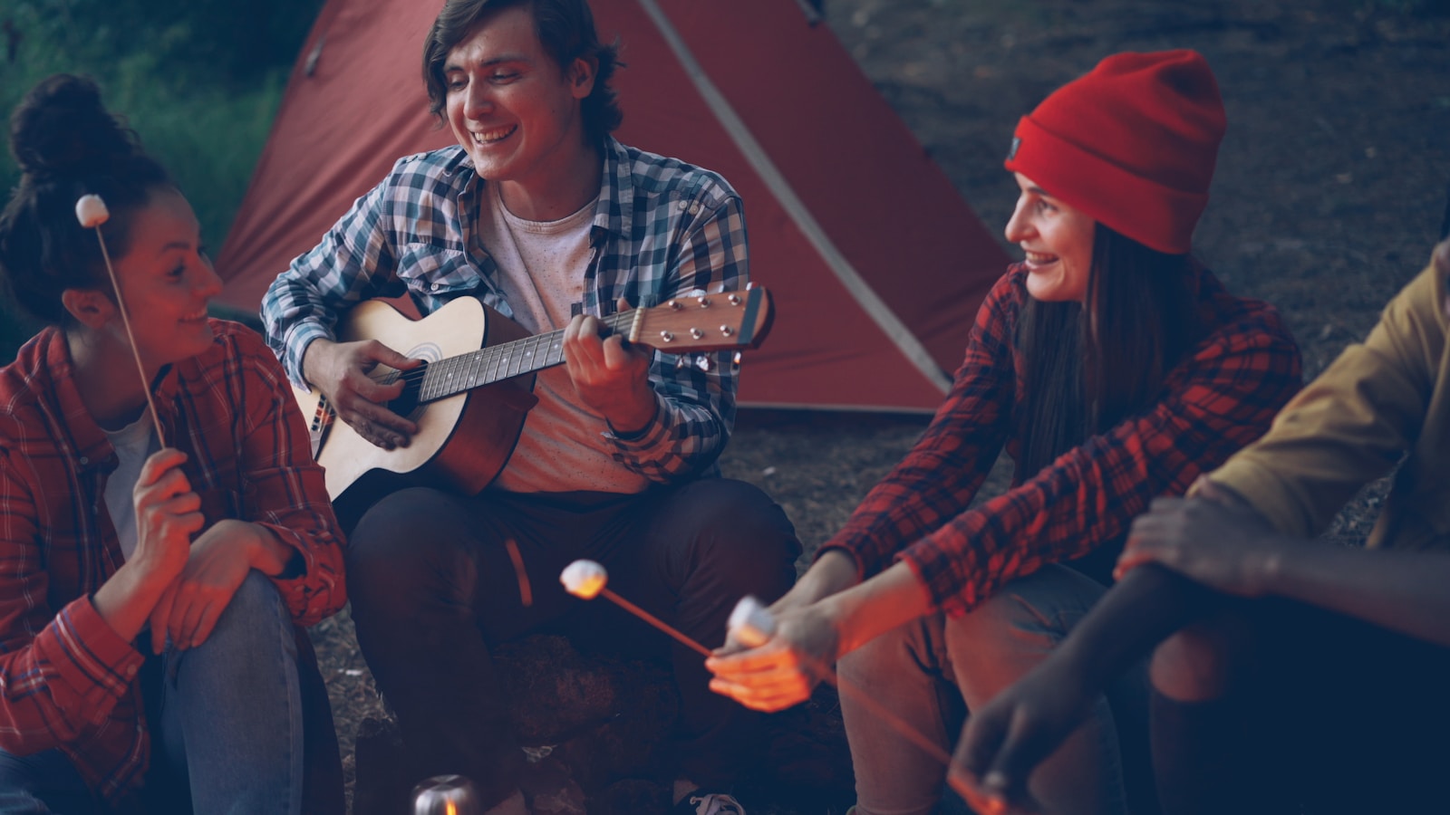Acoustic Music Sessions While Camping