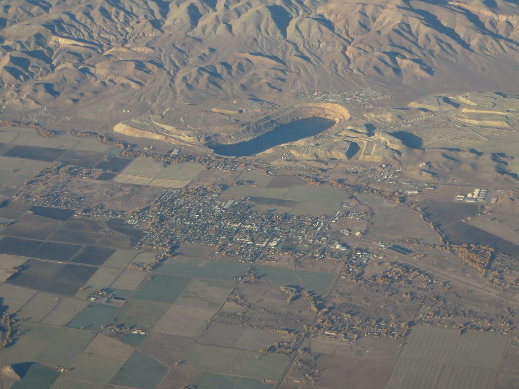 Anaconda Copper Mine, Near Yerington, Nevada