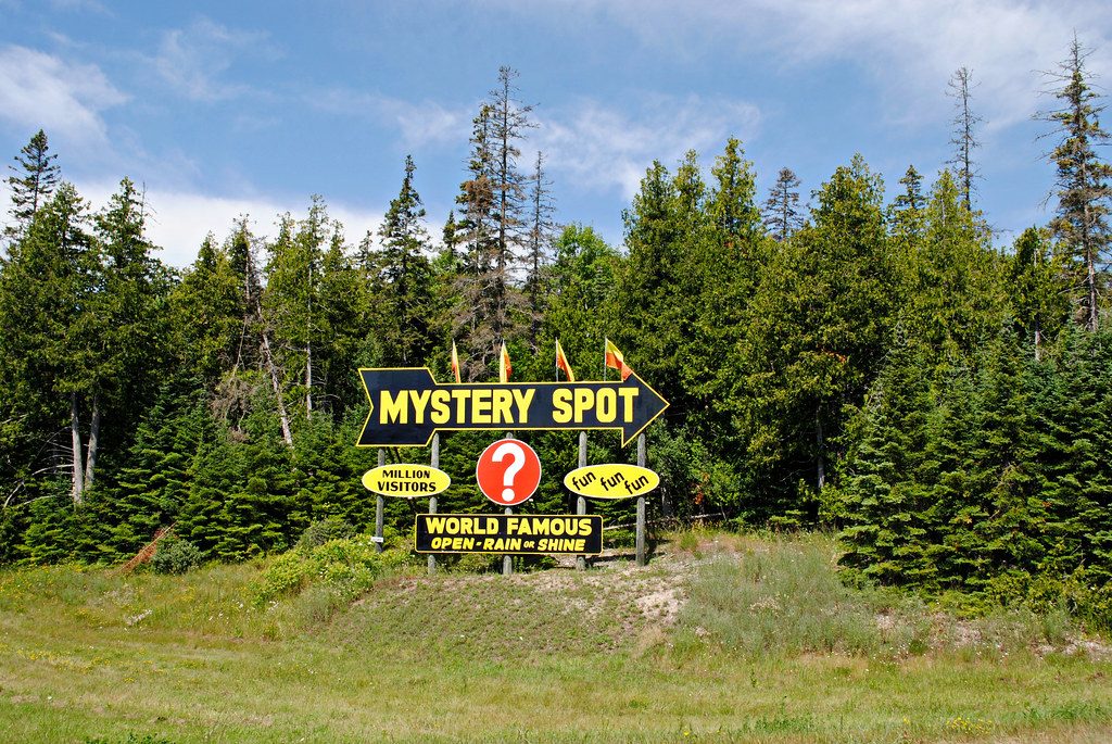 The Mystery Spot in Michigan