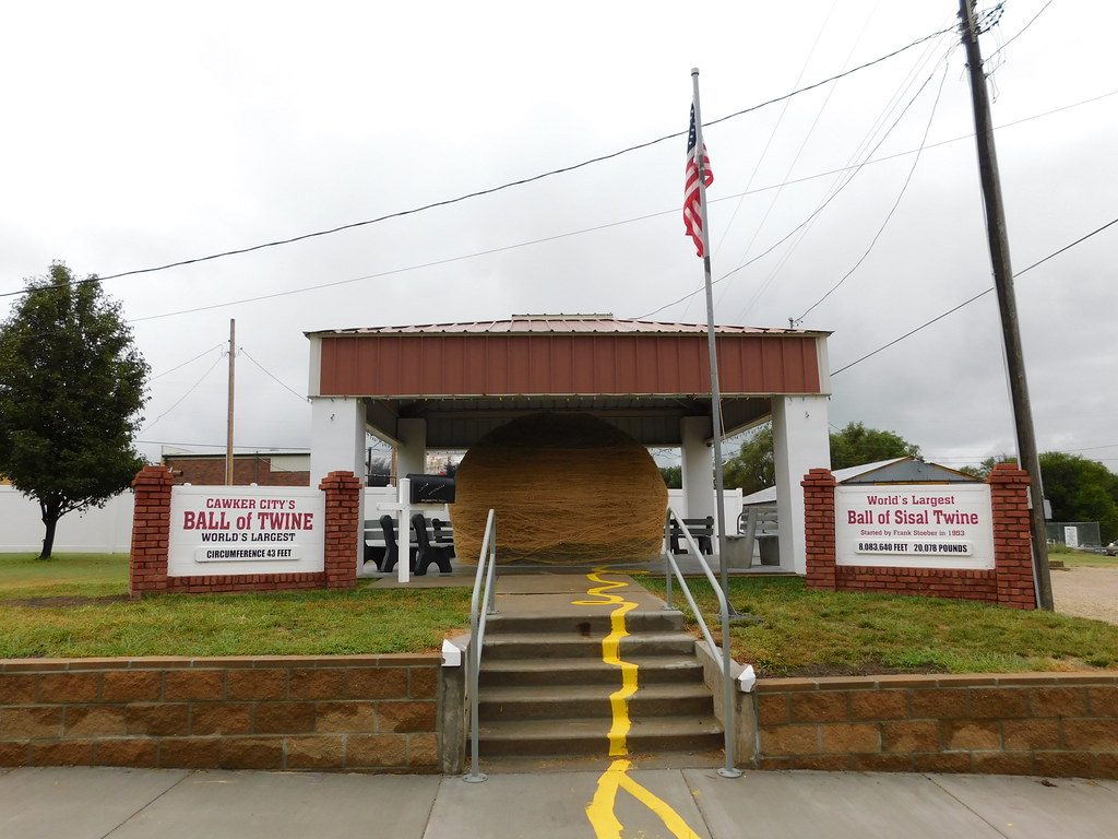 The World’s Largest Ball of Twine in Kansas