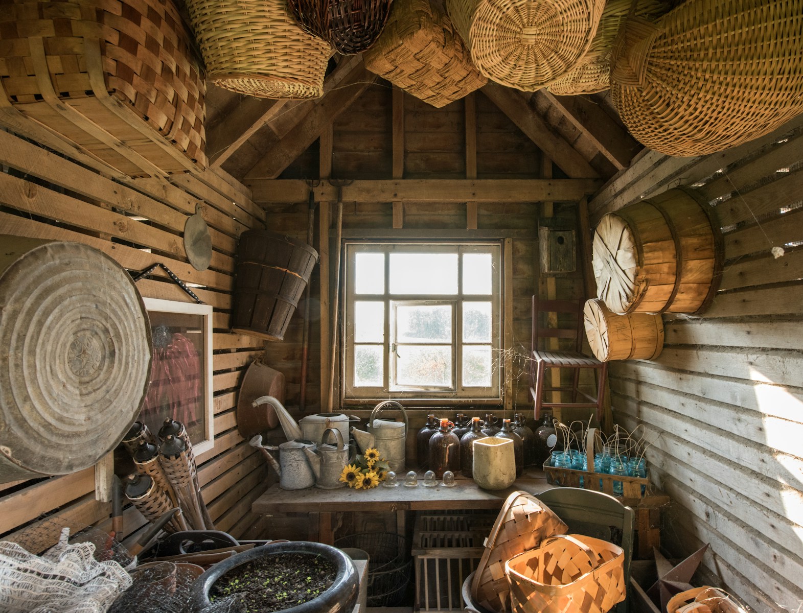 Store and Preserve Food in a Wooden Cabin