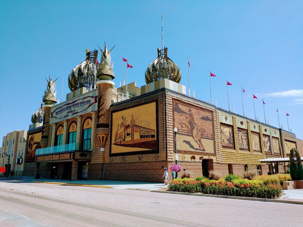 The Corn Palace in South Dakota