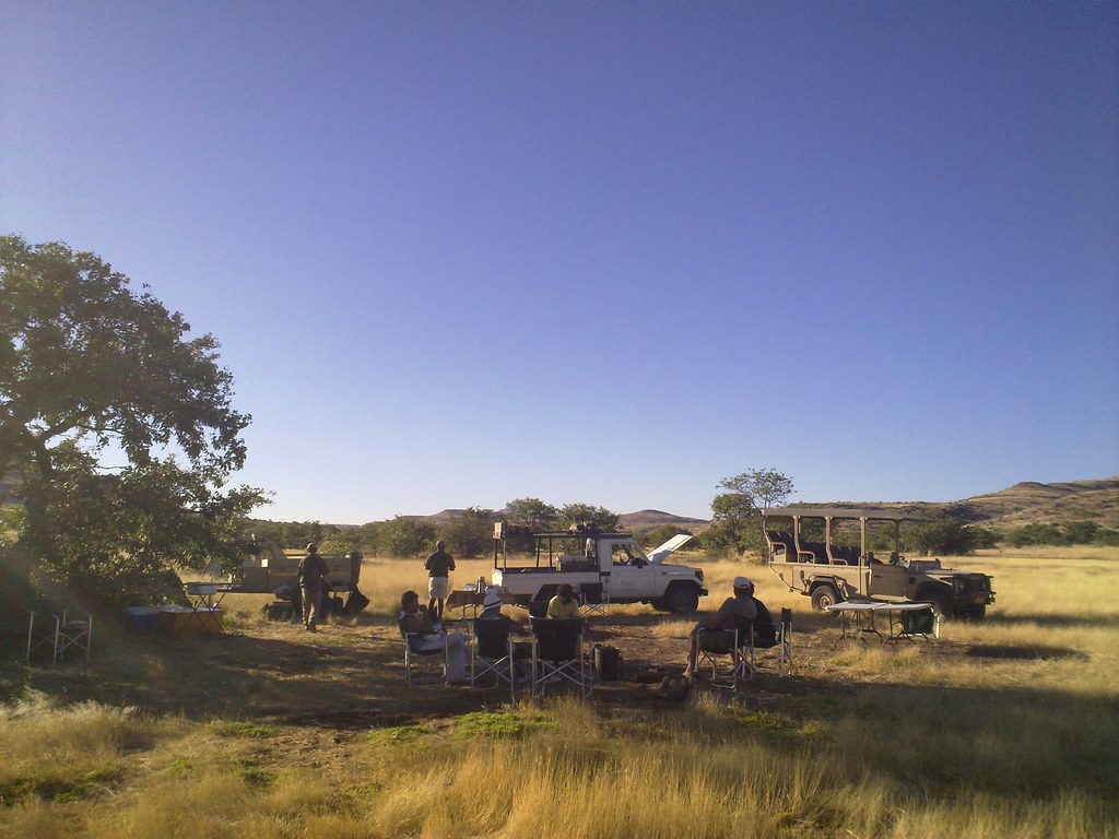 Camping on Safari