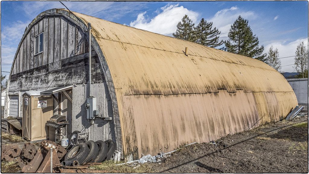 Quonset Hut With Steel Frame