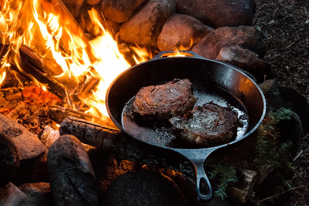 Cast Iron Skillet for camping