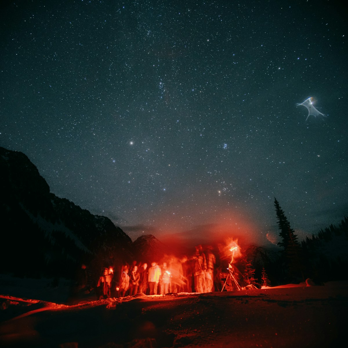 Stargazing Gatherings While Camping