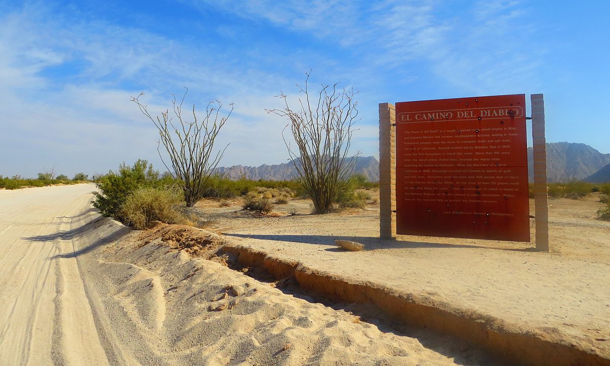 El Camino Del Diablo, Arizona