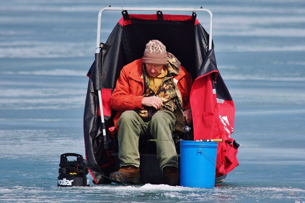 Lake Superior Ice Fishing