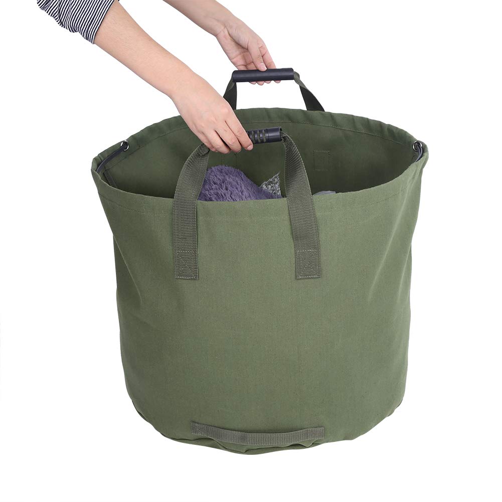Heavy-Duty Canvas Receptacles Bins
