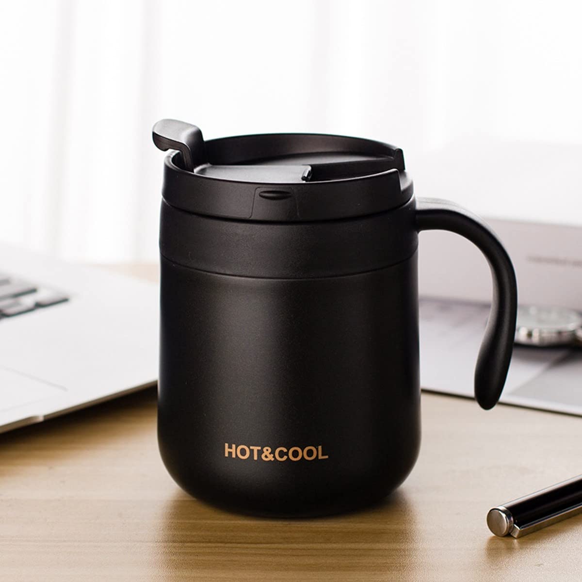 Mockery Stainless Steel Thermal Tumbler Cup