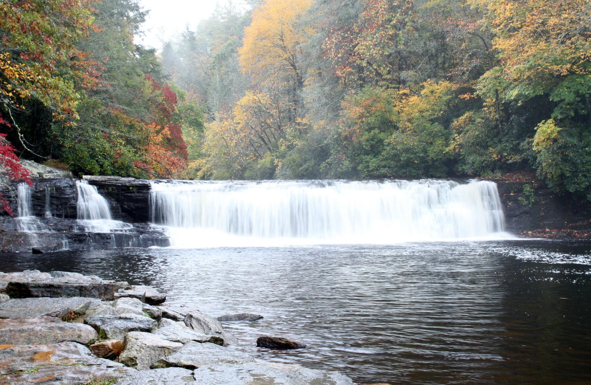 DuPont State Forest Waterfall Corridor, North Carolina