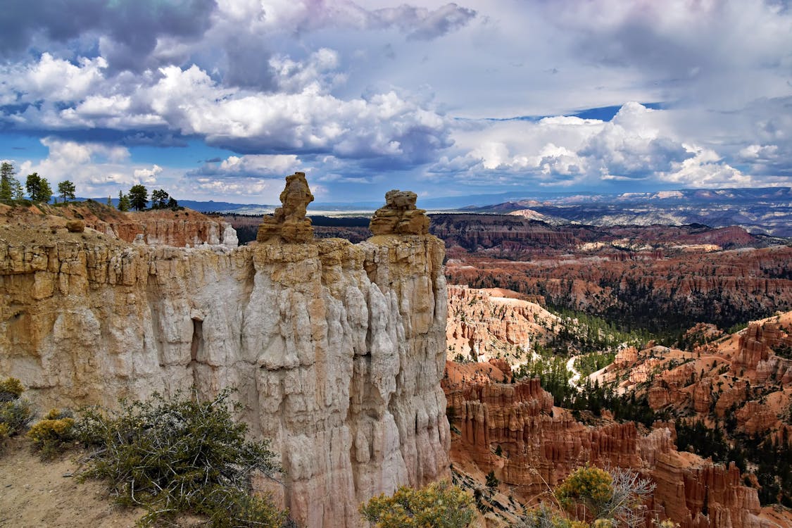 Eroded Rock Formations of Bryce Canyon National Park