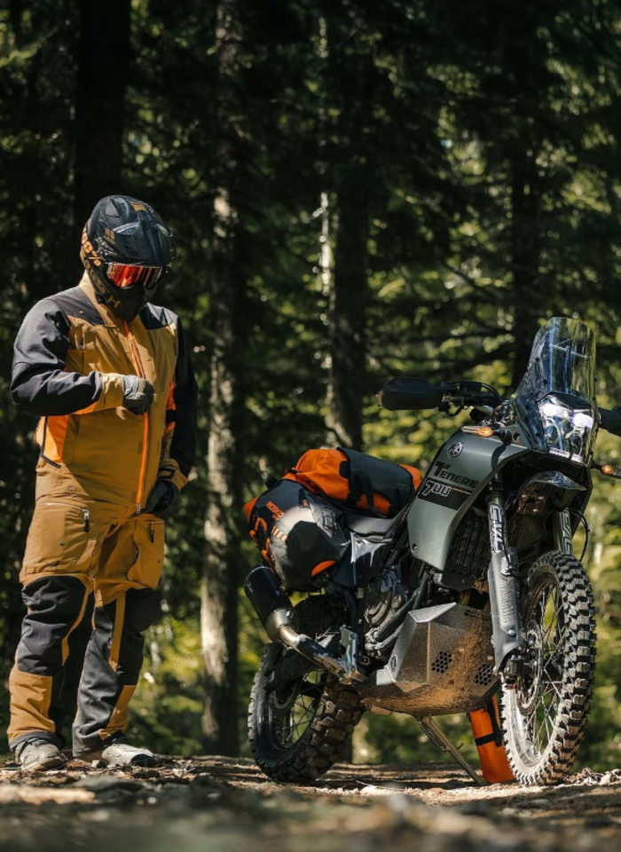 A Biker Wearing eVent Fabric Cloth