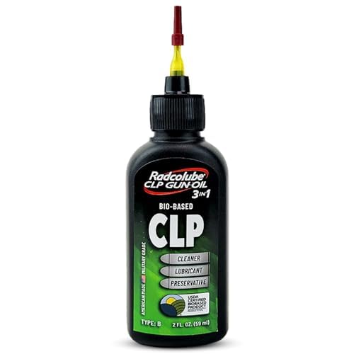 Biobased CLP Gun Cleaner and Lubricant for All Firearms