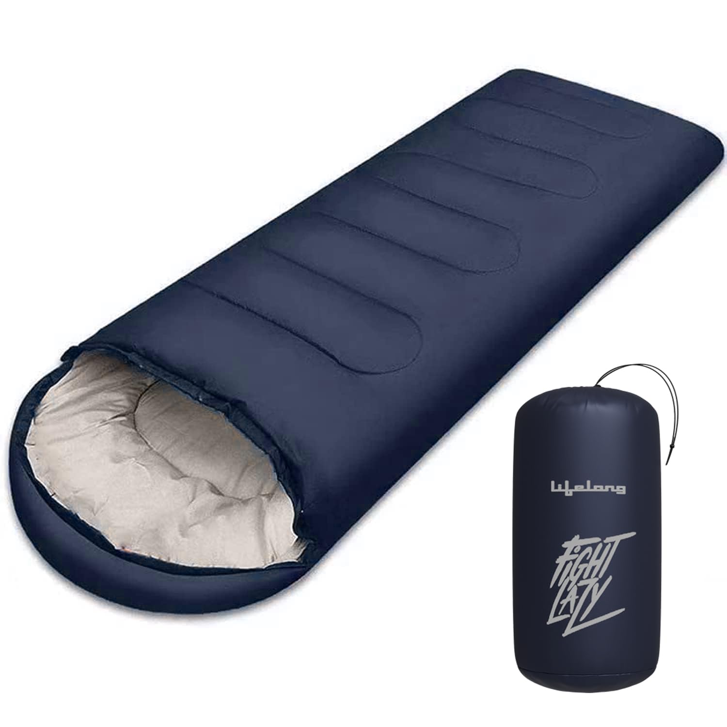 Winter Sleeping Bags Certified for Temperatures 4°C to 10°C 