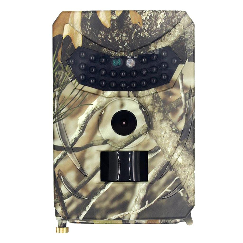 MYADDICTION 12Mp Trail Ip56 Camera Waterproof Wildlife Hunting Cam Night Vision Color 1 Sporting Goods