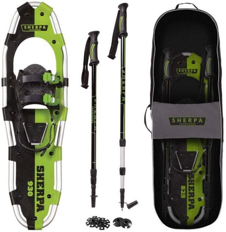 Yukon Charlie's Sherpa Snowshoe, Snowshoes for Men & Women, Snowshoeing Kits for All Skill Levels, Multiple Sizes & Models