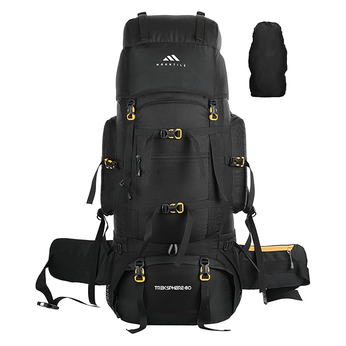 Integrated Rain Cover Trekking Backpack