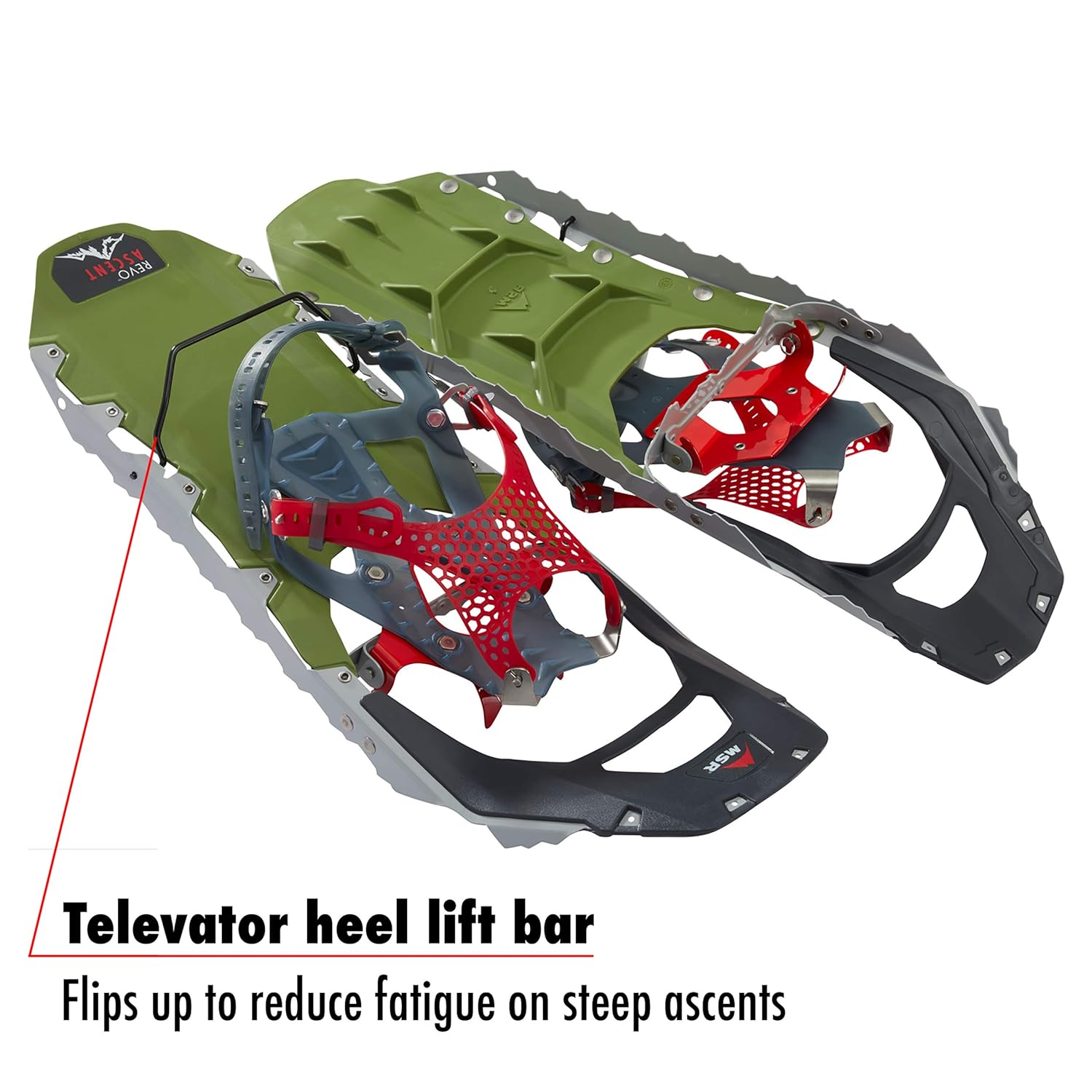 MSR Revo Ascent Backcountry & Mountaineering Snowshoes with Paragon Bindings