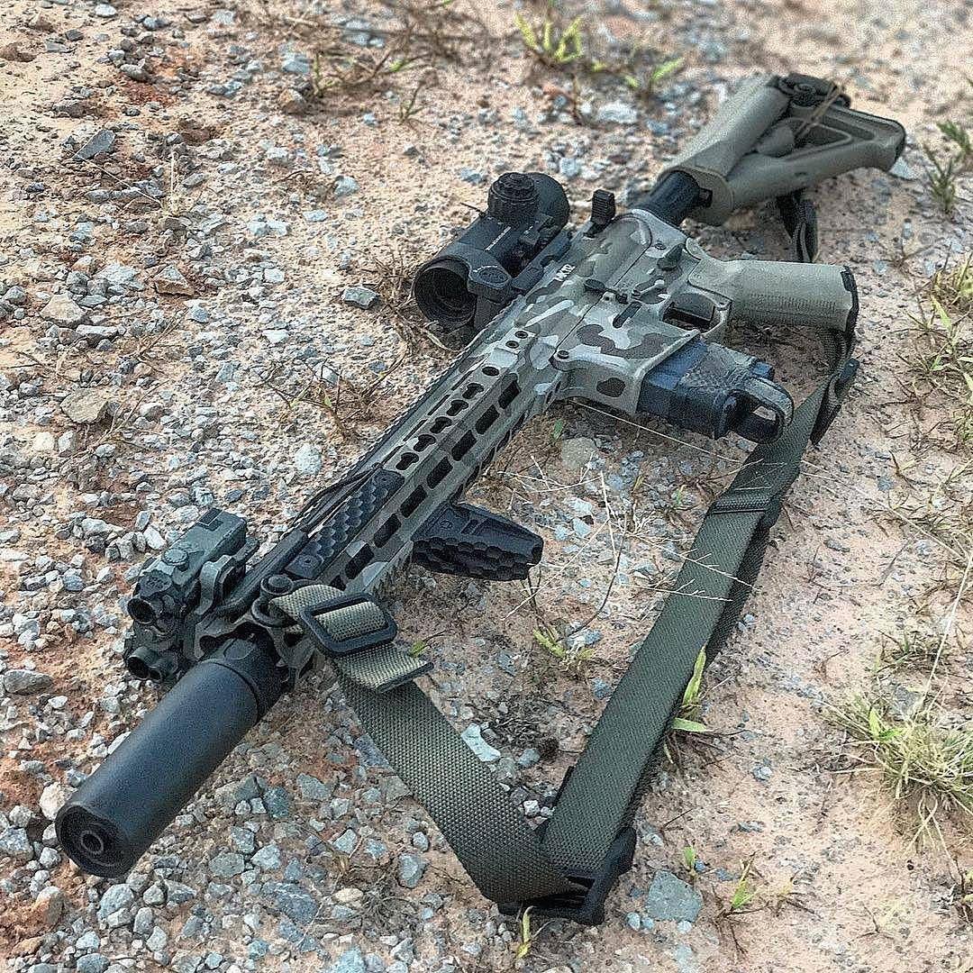 AR-15 on Ground