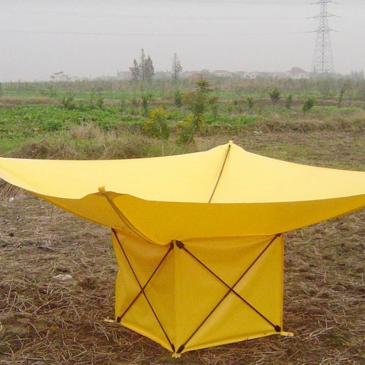 Rainwater collection In Forest