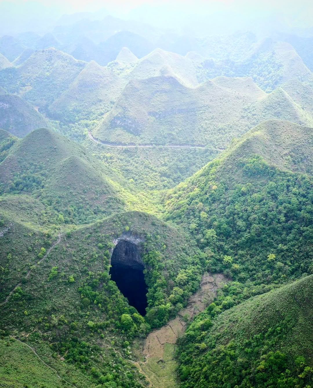Sinkholes In Karst Areas