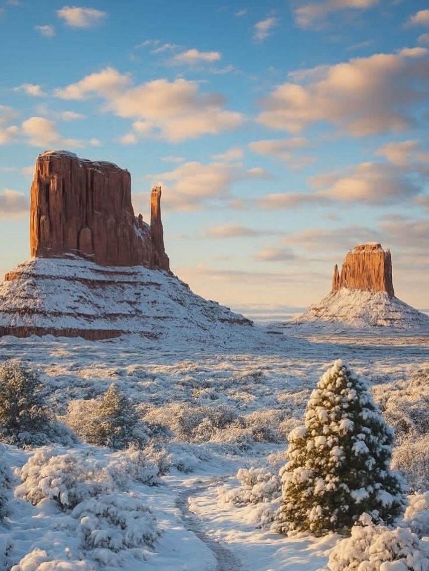 Sudden Snow In High Elevations Utah