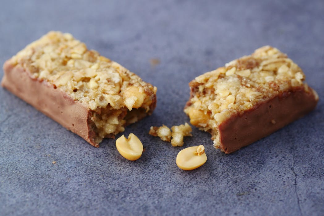 Close-Up Photo of Chocolate with Nuts