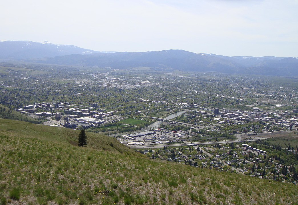 View of Missoula from the Backbone Trail