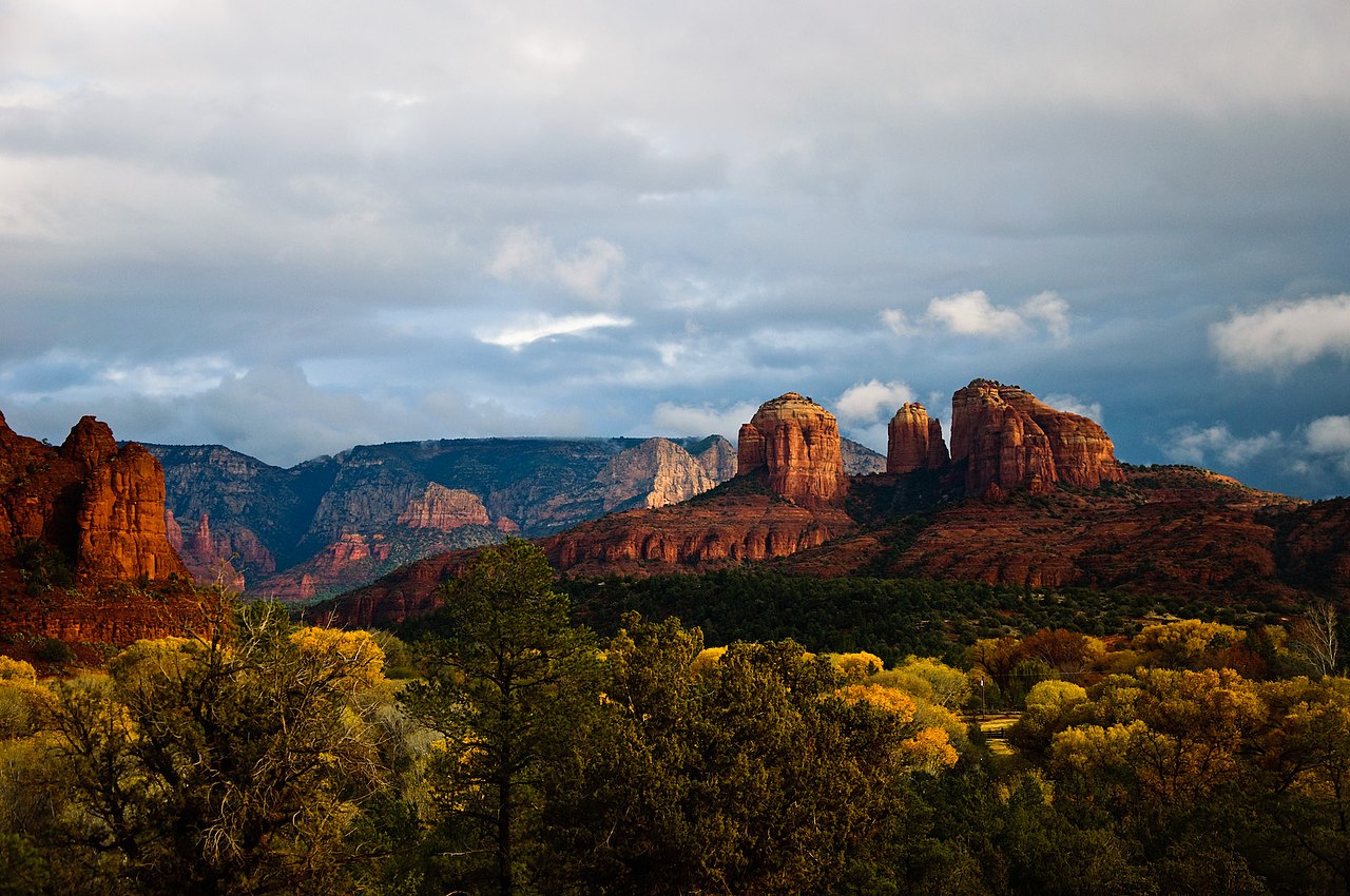 Red Canyon In Arizona