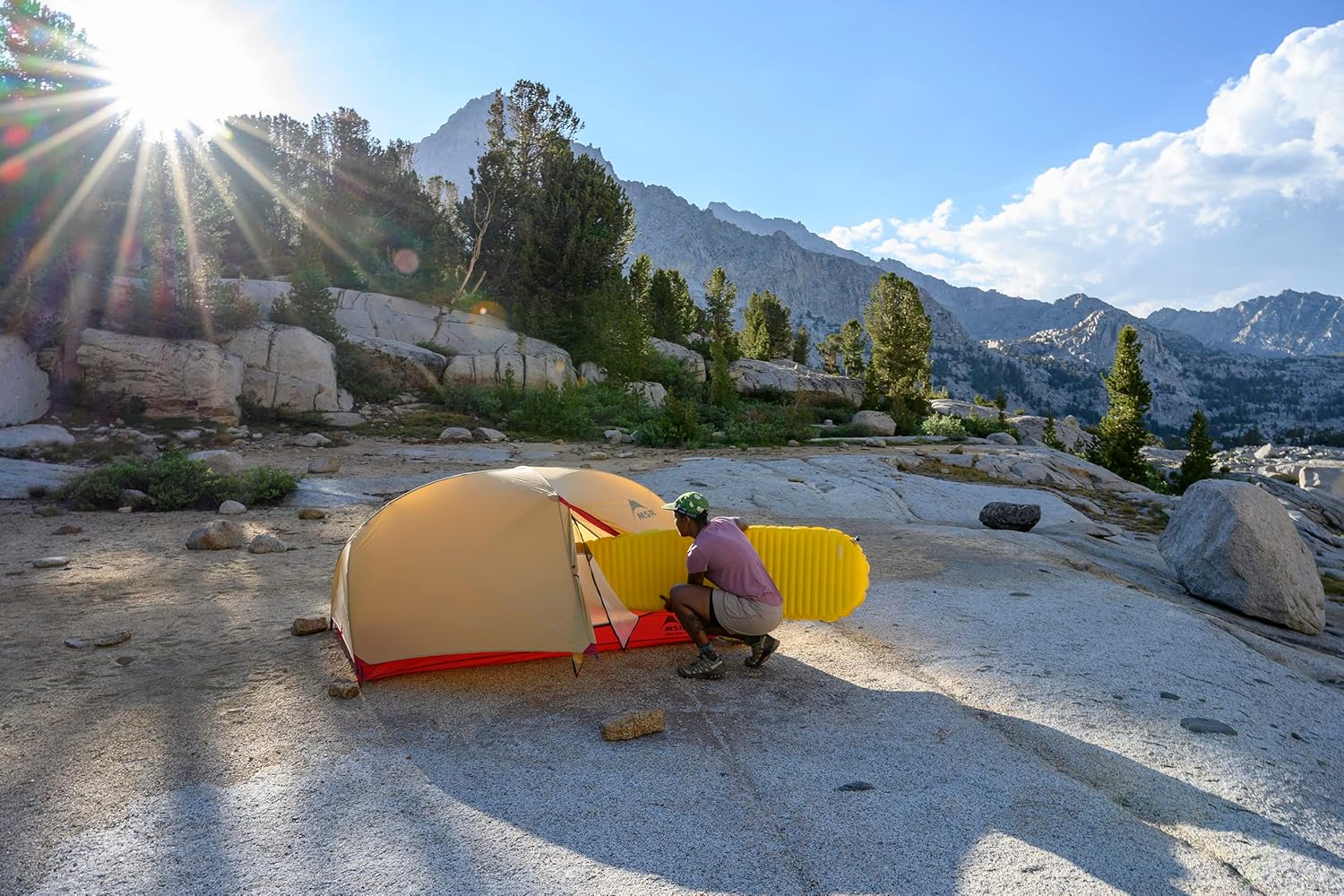 Therm-a-Rest NeoAir Xlite NXT Ultralight Camping and Backpacking Sleeping Pad, Solar Flare, Regular Small