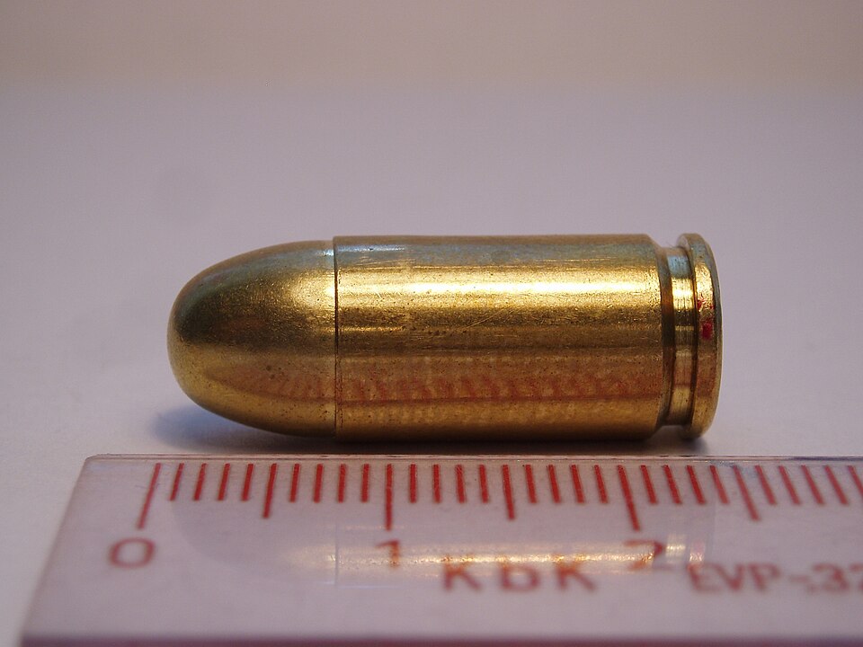 .380 ACP pistol cartrdige