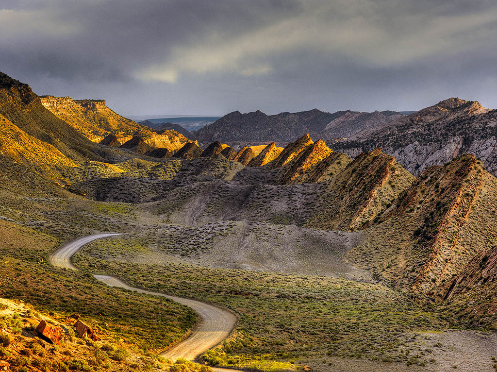 Cottonwood Wash Narrows In Utah