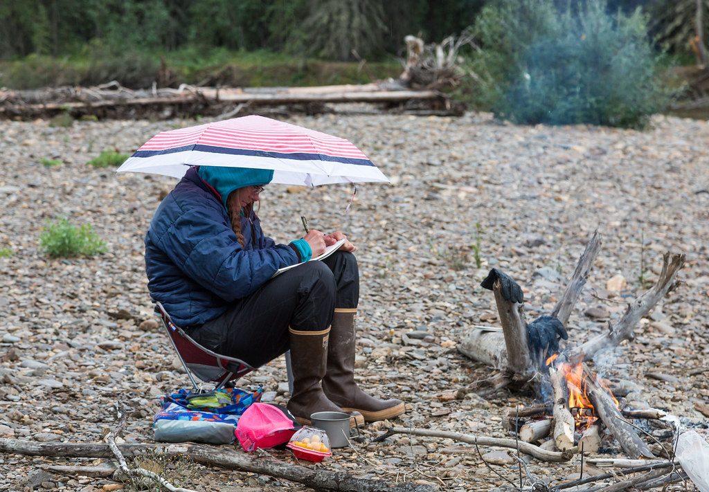 Rainy day on Birch Creek