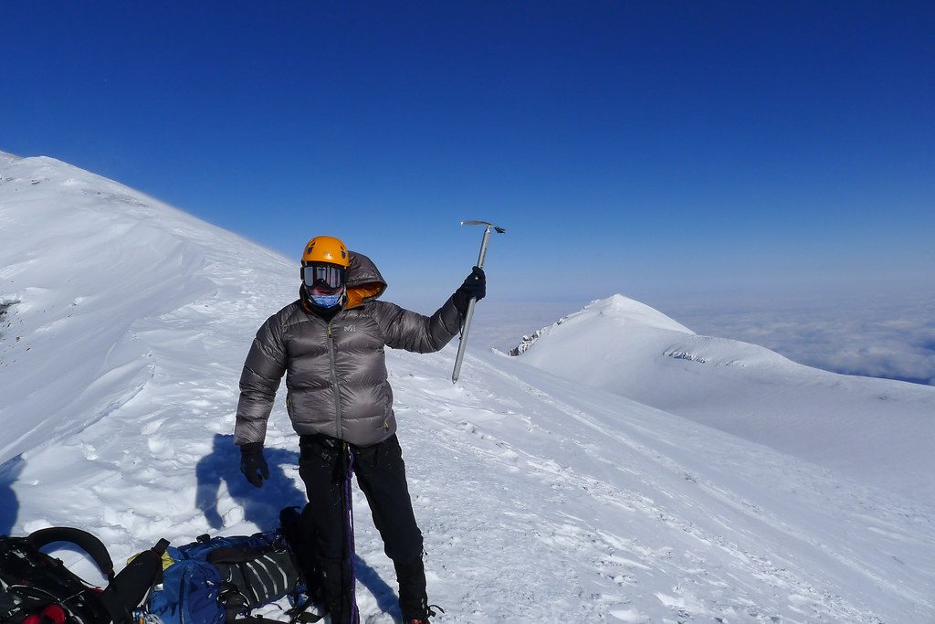 At Rainier Summit Crater