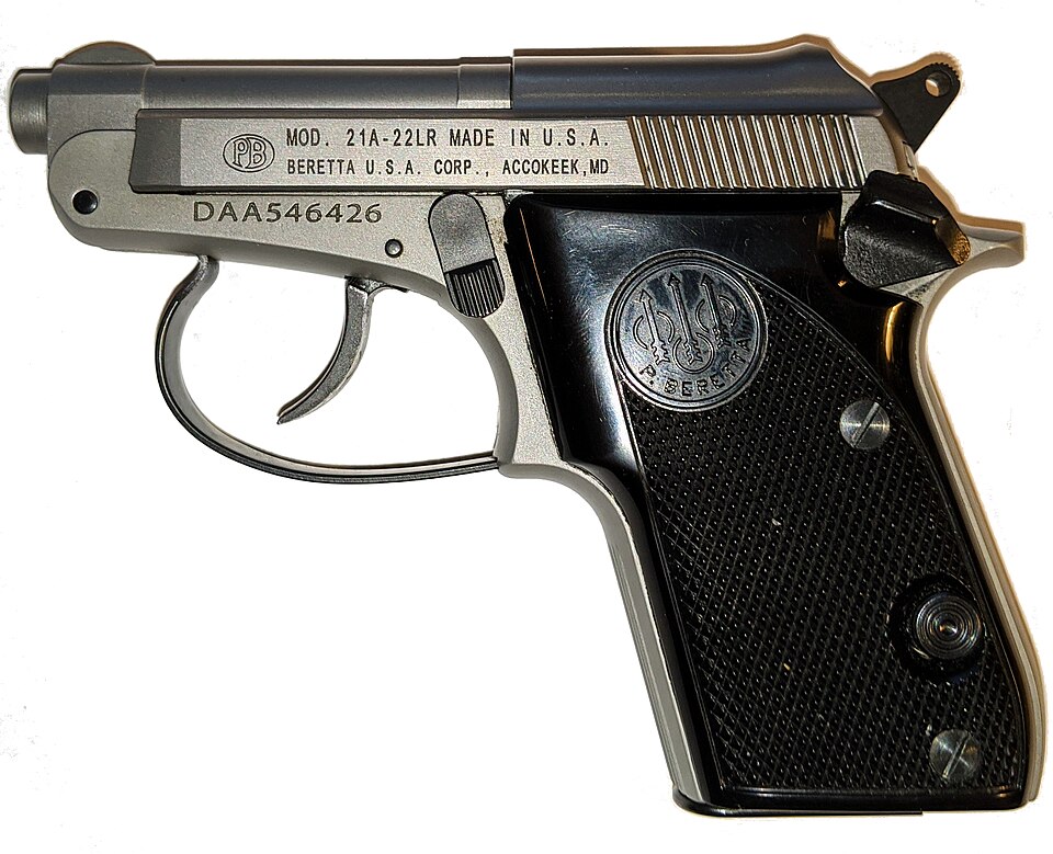 Beretta 21A INOX .22 LR handgun